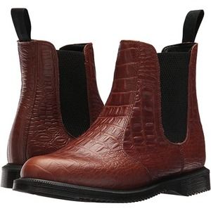 Dr. Martens Women's Flora Croc Fashion Boot